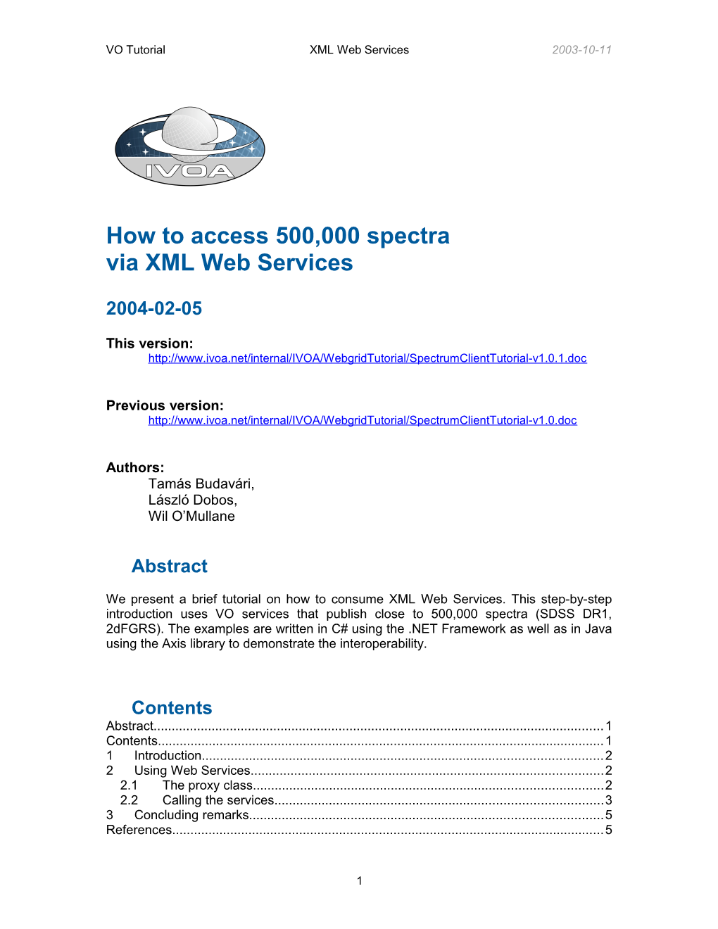 Resource and Service Metadata for the Virtual Observatory