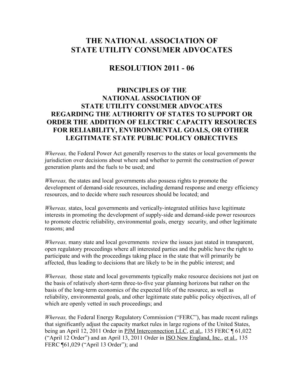 Resolution Re State Capacity Rights - 10-14 Version 10/17 Edits (00149728)