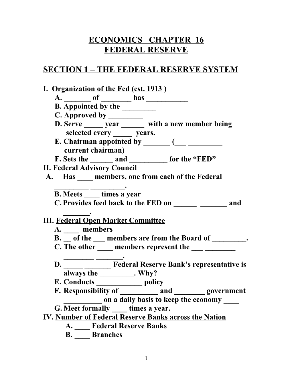 Economics Chapter 16