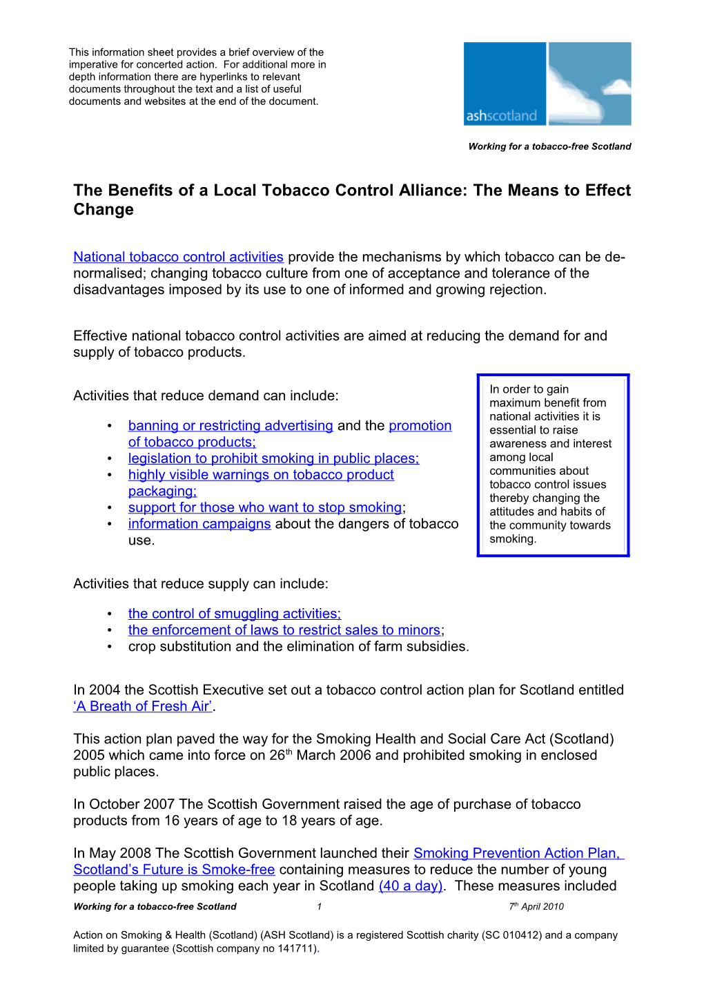 Document Standard Type = Arial, 12Pt