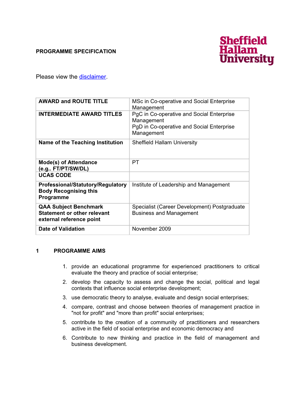 Use Democratic Theory to Analyse, Evaluate and Design Social Enterprises;