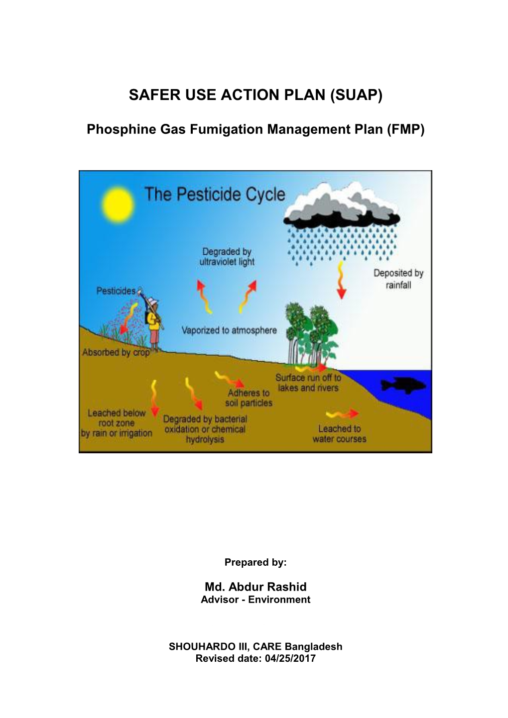 Phosphine Gas Fumigation Management Plan (FMP)