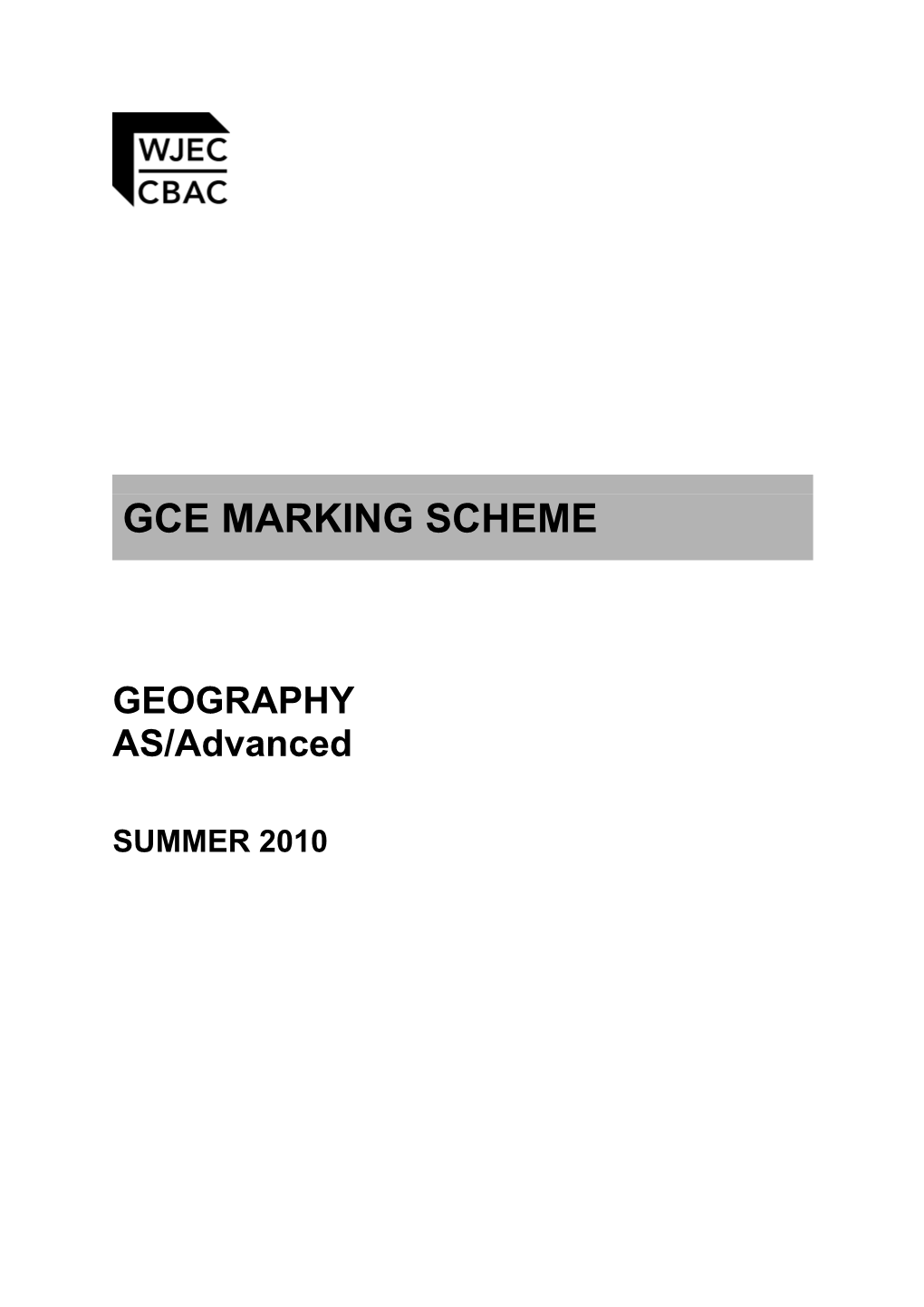 Welsh Joint Education Committee s1