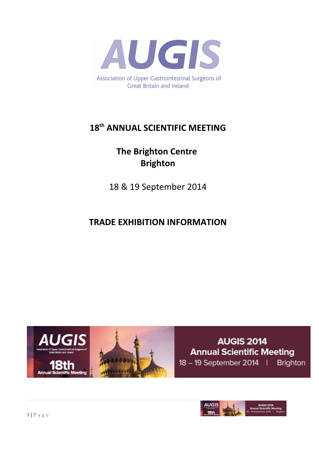 18Th ANNUAL SCIENTIFIC MEETING