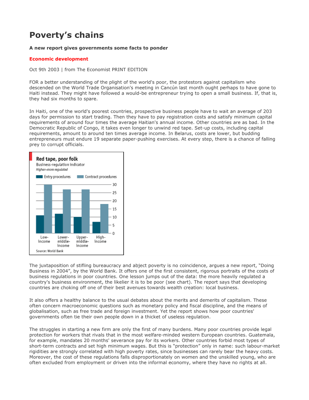 A New Report Gives Governments Some Facts to Ponder