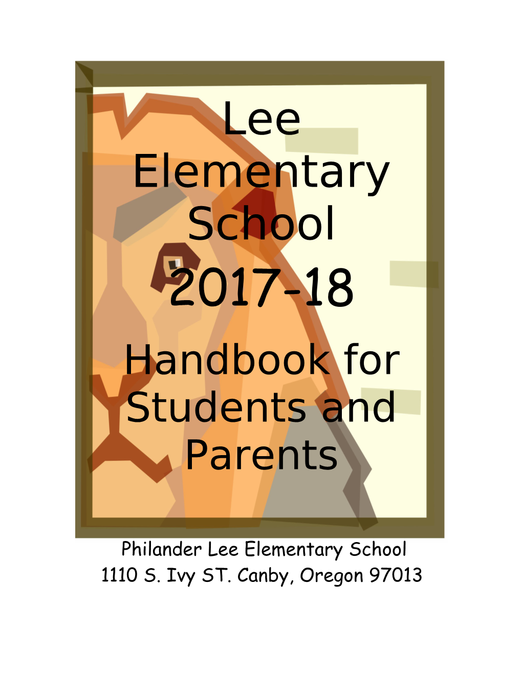 Handbook for Students And