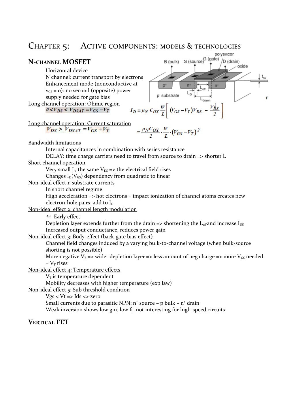 High Speed Electronics