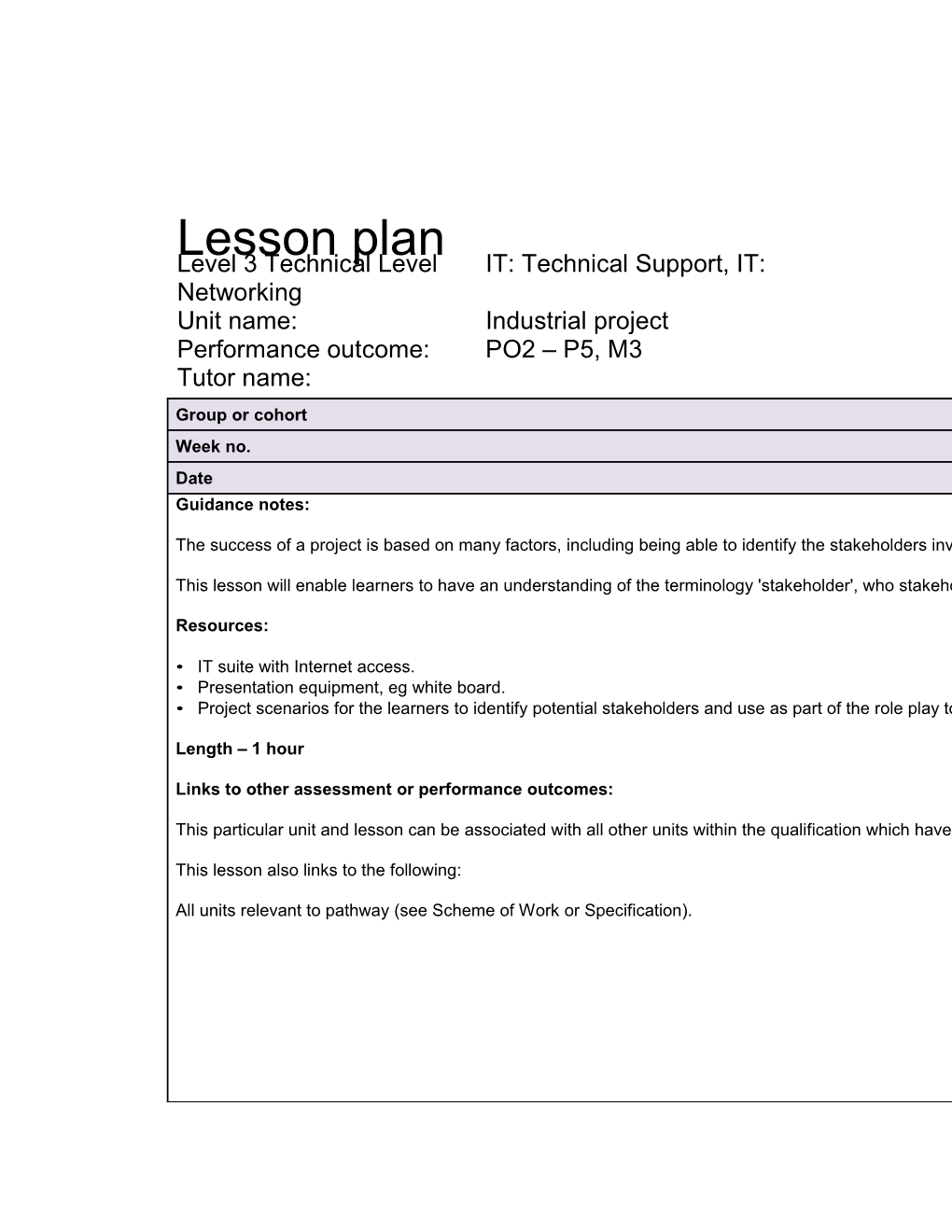 Level3technicallevelit:Technicalsupport,IT:Networking