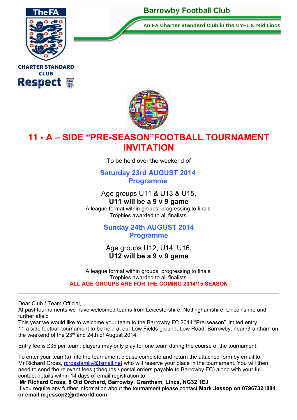 5 a Side Football Tournament