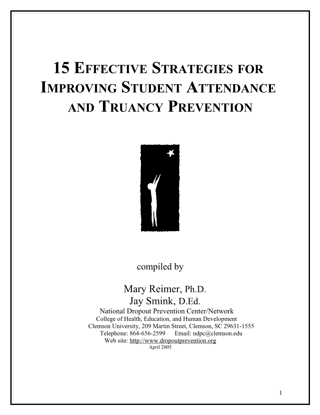 JJ Publications - 15 Effective Strategies for Dropout Prevention