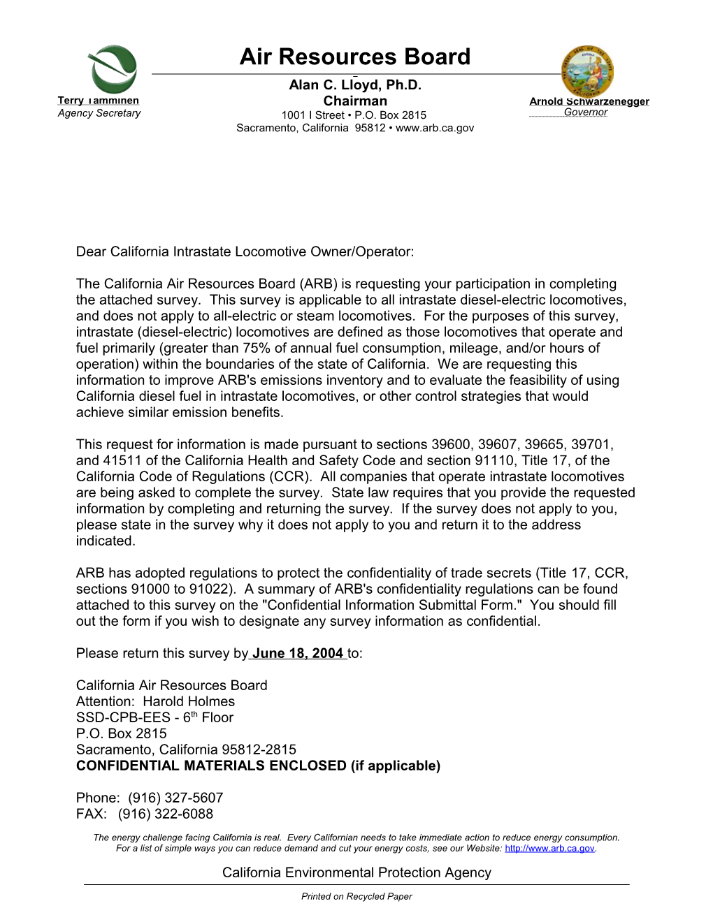 California Environmental Protection Agency s6