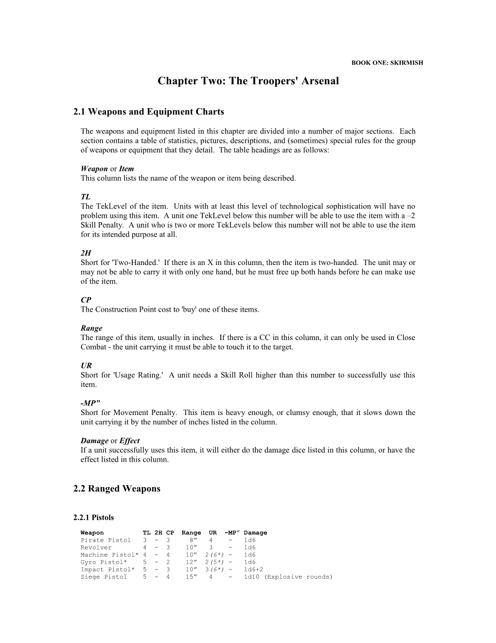 Brikwars Chapter Two: the Trooper's Arsenal