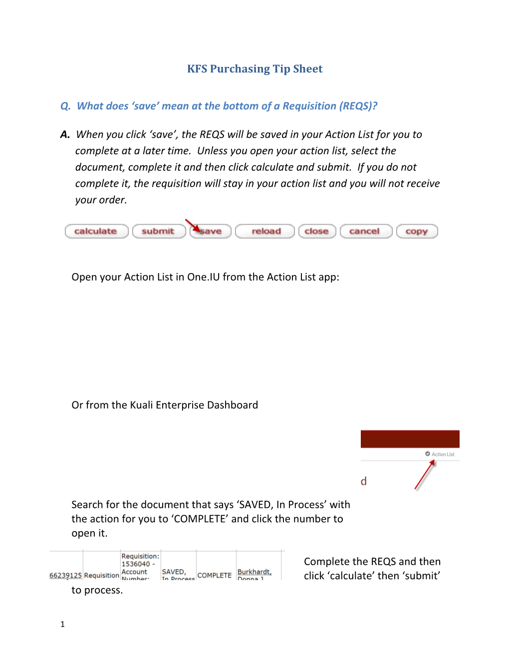 KFS Purchasing Tip Sheet