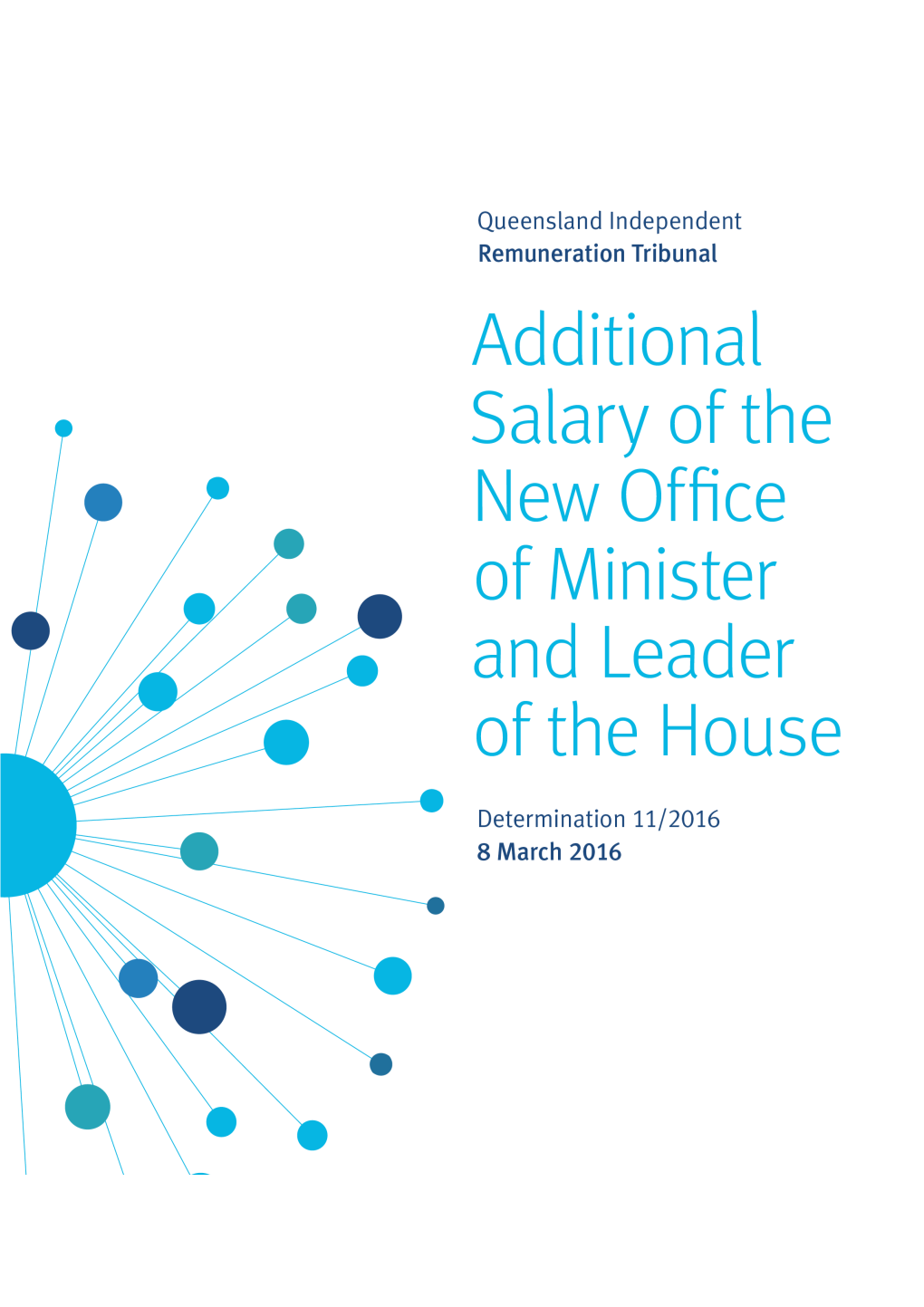 Queensland Independent Remuneration Tribunal Determination 11/2016