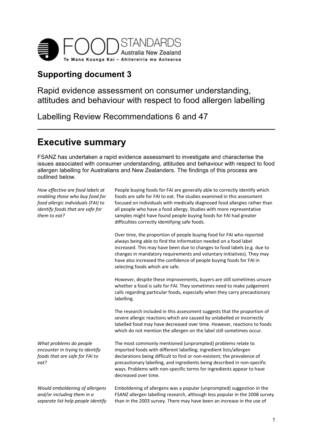 SD3 R6 47To Allergen Labelling REA