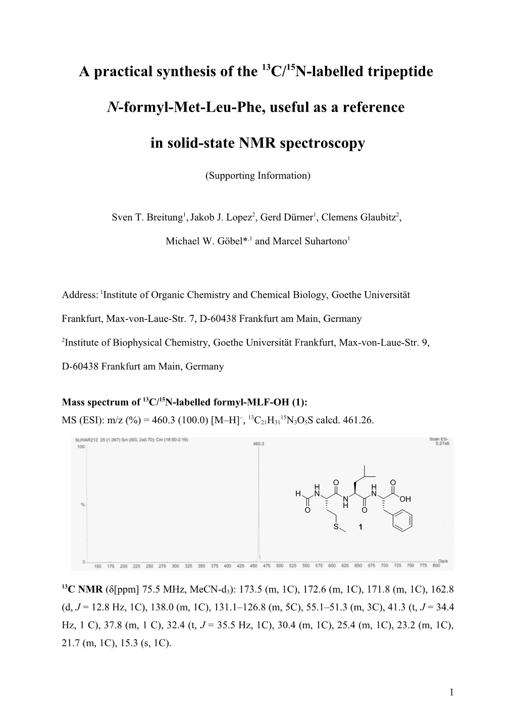 In Solid-State NMR Spectroscopy