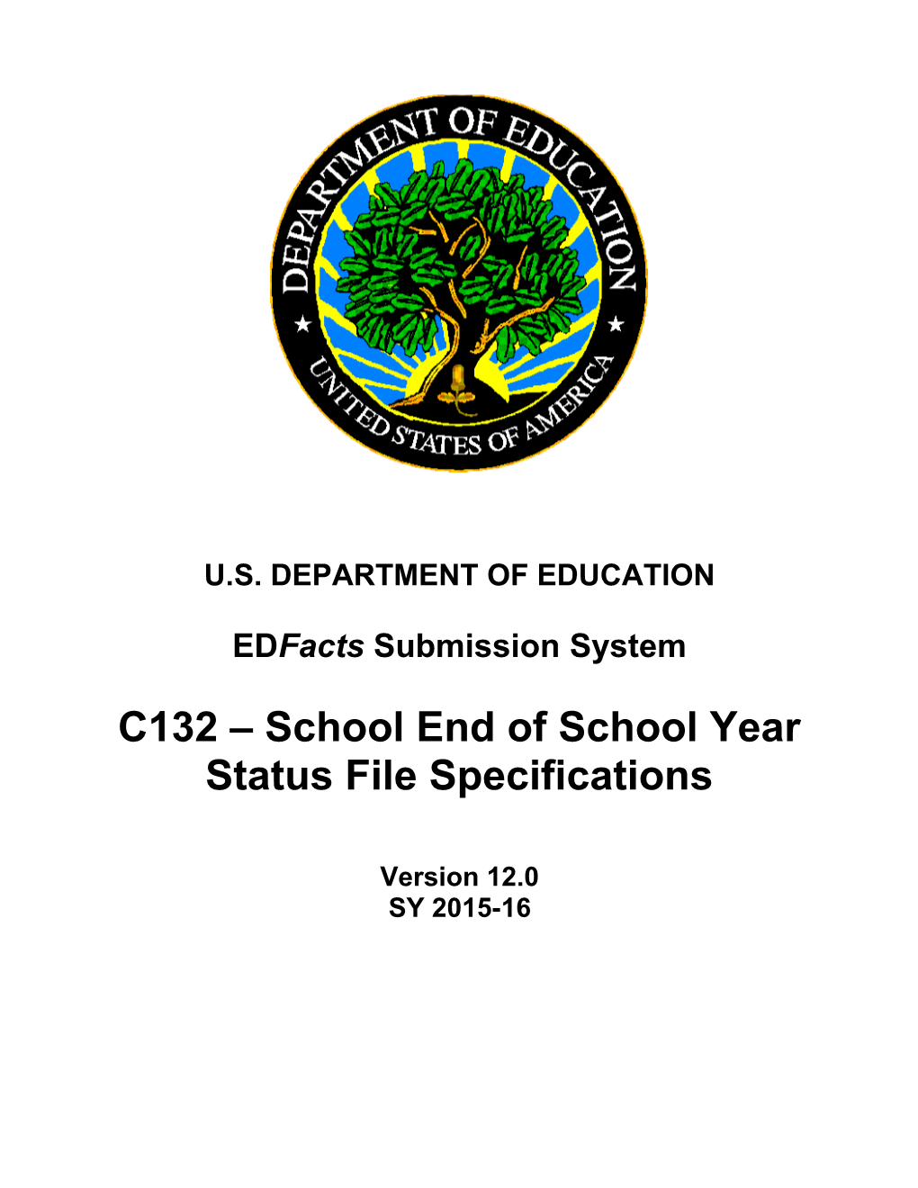 School End of School Year Status File Specifications (Msword)