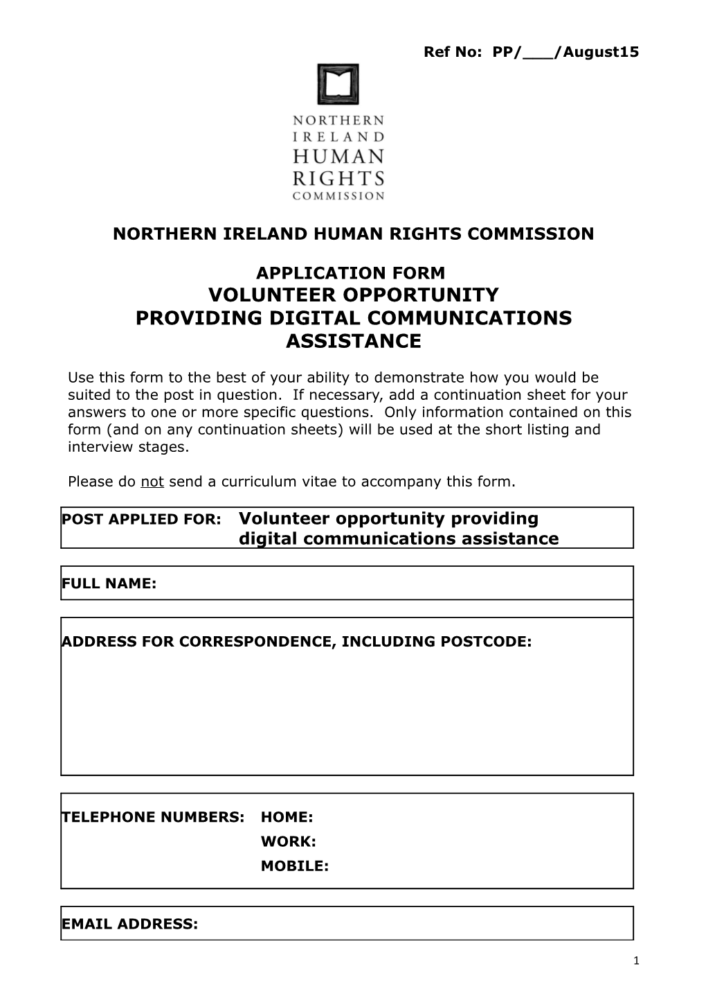 Northern Ireland Human Rights Commission