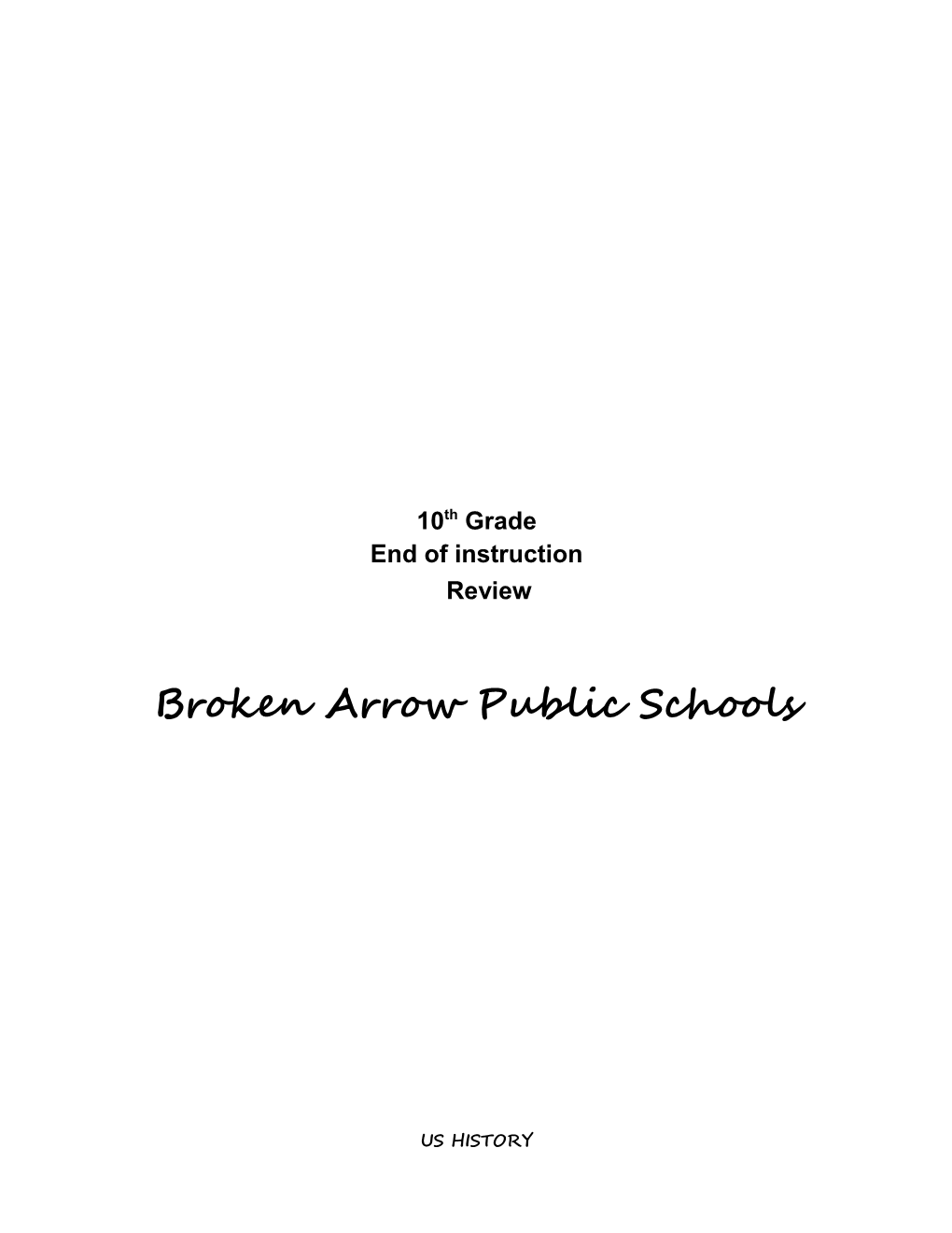 Broken Arrow Public Schools