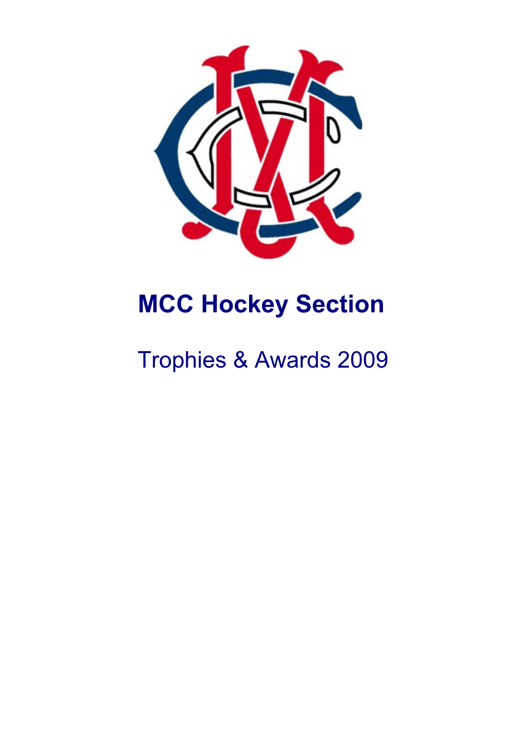 MCC Hockey Section