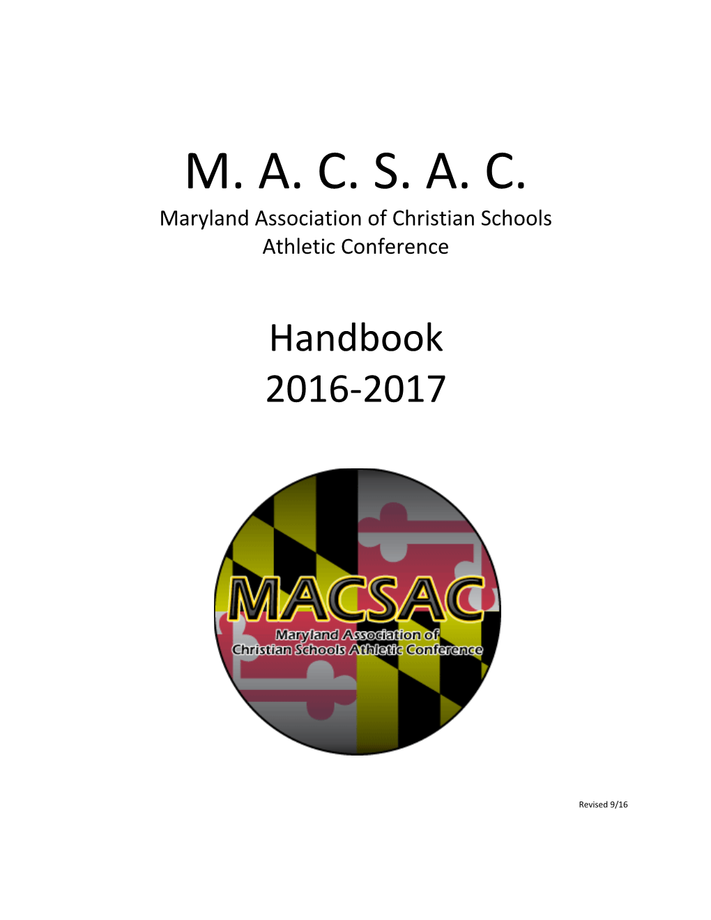 Maryland Association of Christian Schools