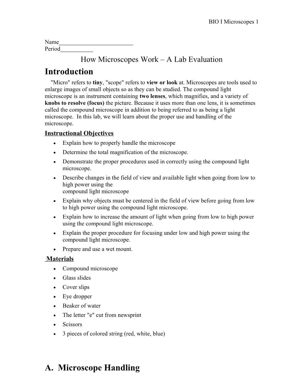 How Microscopes Work a Lab Evaluation