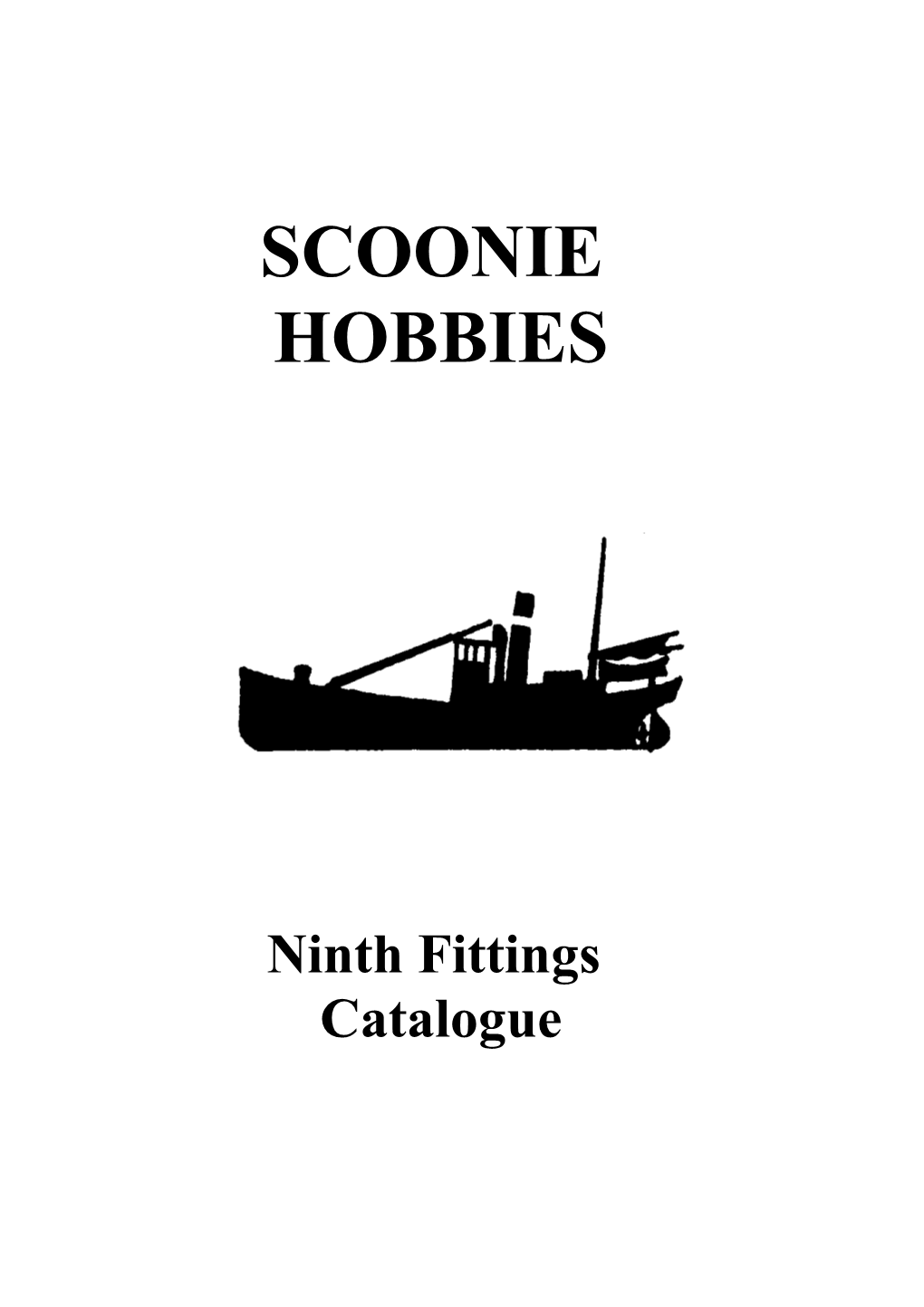 Scoonie Hobbies First Catalogue