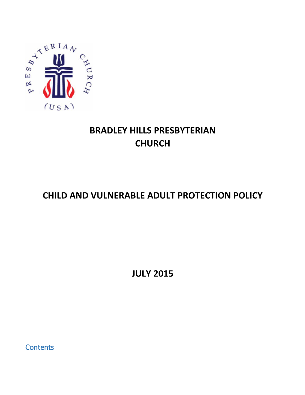 Child and Vulnerable Adult Protection Policy