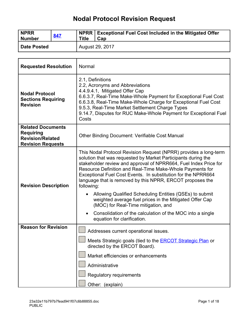 Nodal Protocol Revision Request s2