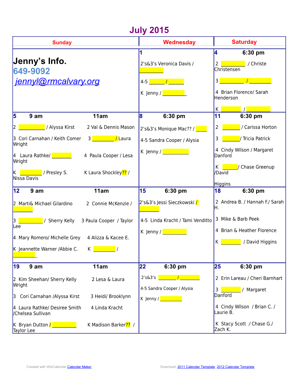 Created with Wincalendar Calendar Maker Download: 2011 Calendar Template, 2012 Calendar Template s2