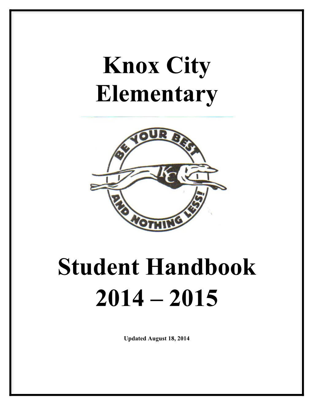 Student Handbook s2