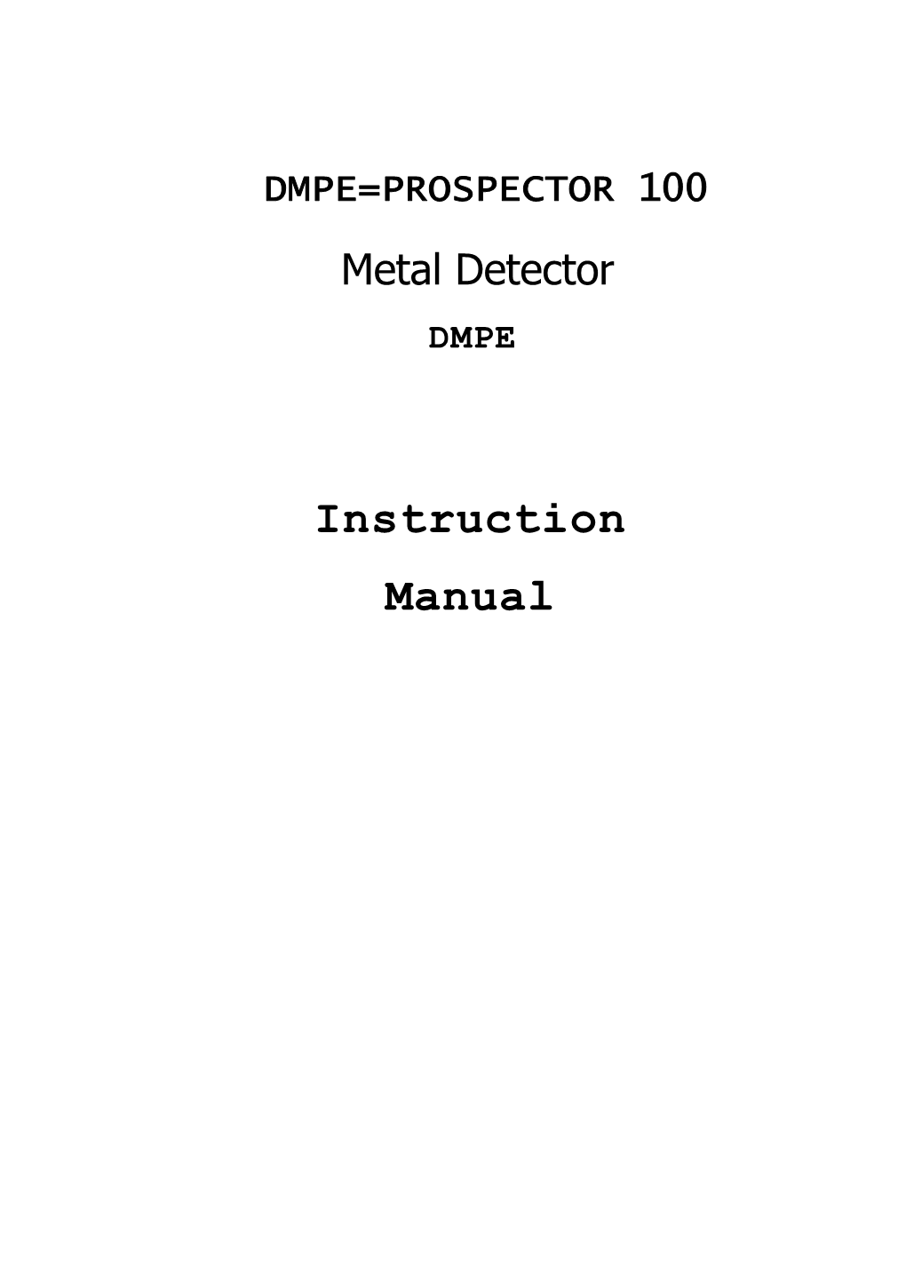 Instruction Manual s2