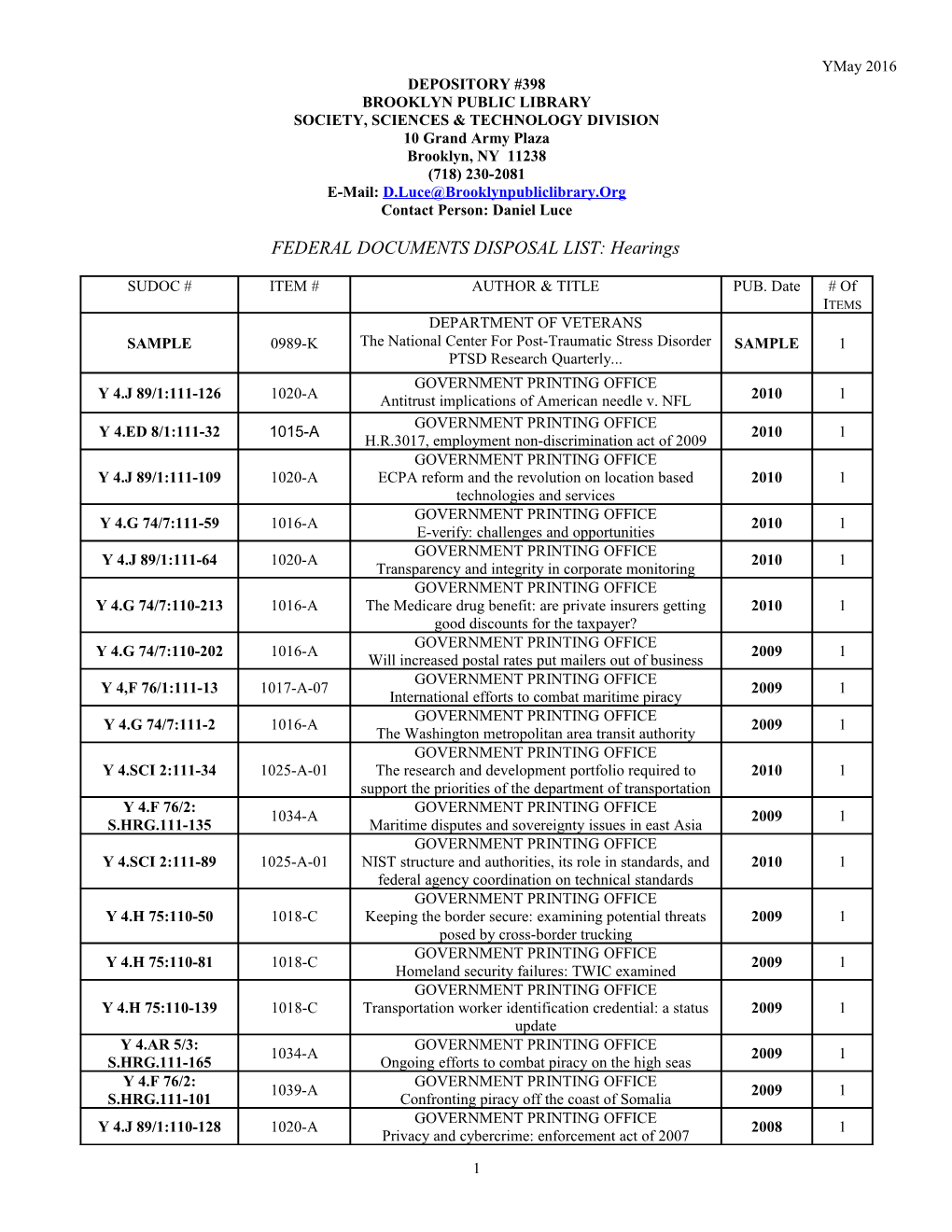 Society, Sciences & Technology Division s1