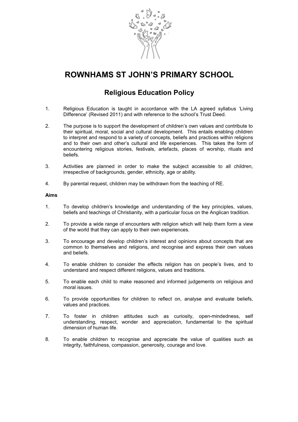 Rownhams St John S Primary School