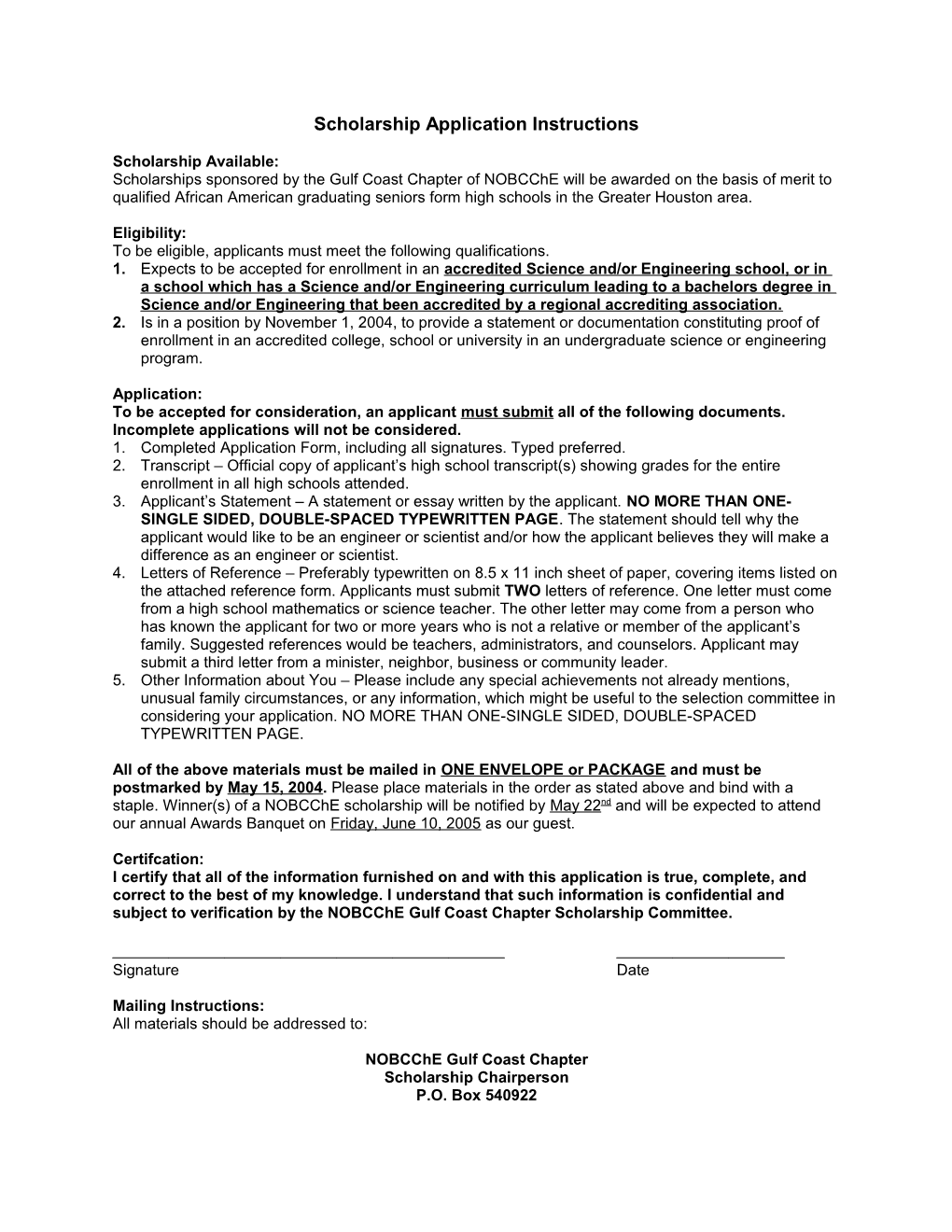 Scholarship Application Instructions s1