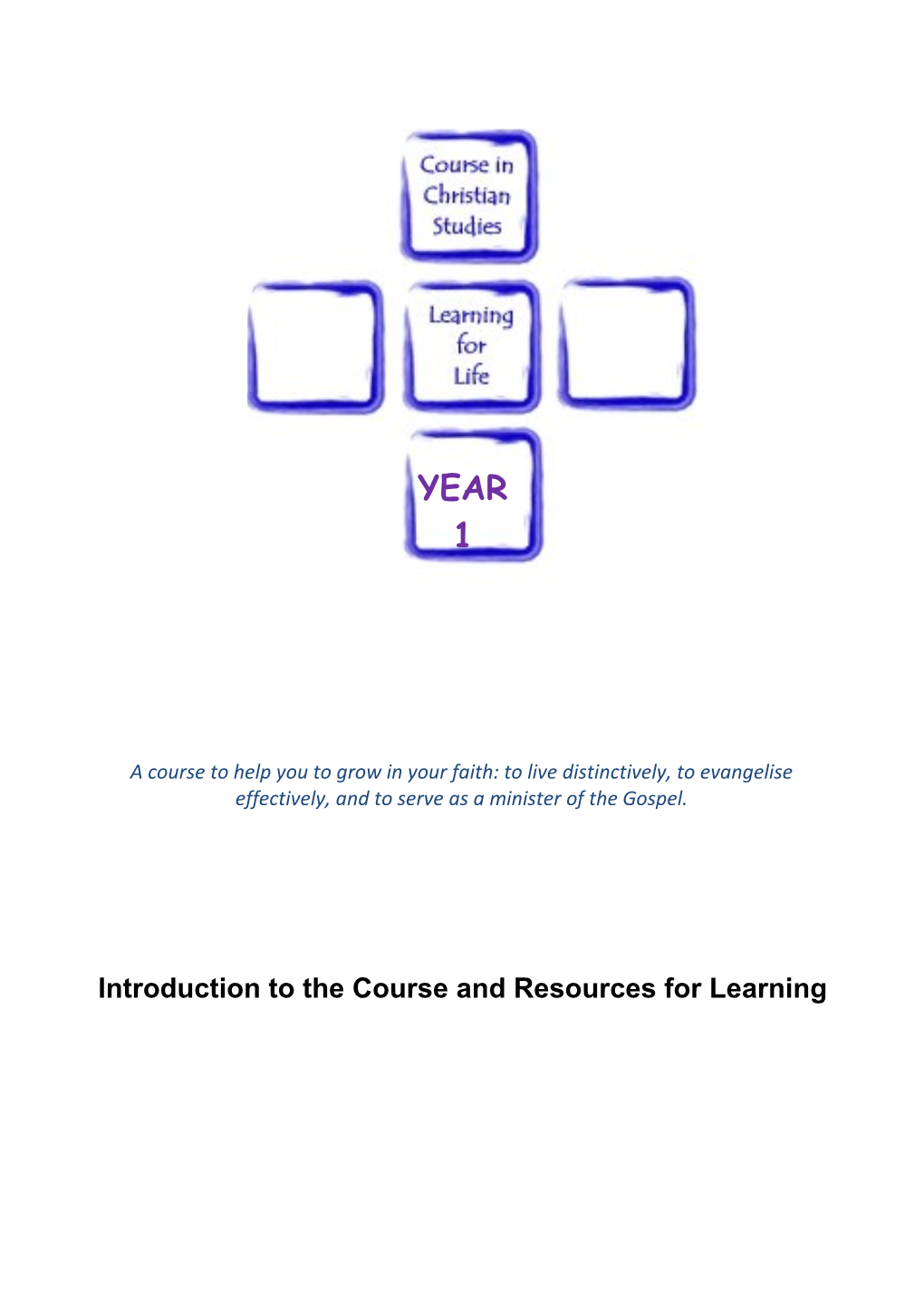 Introduction to the Course and Resources for Learning
