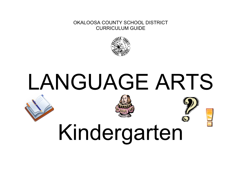 Language Arts Curriculum Guide