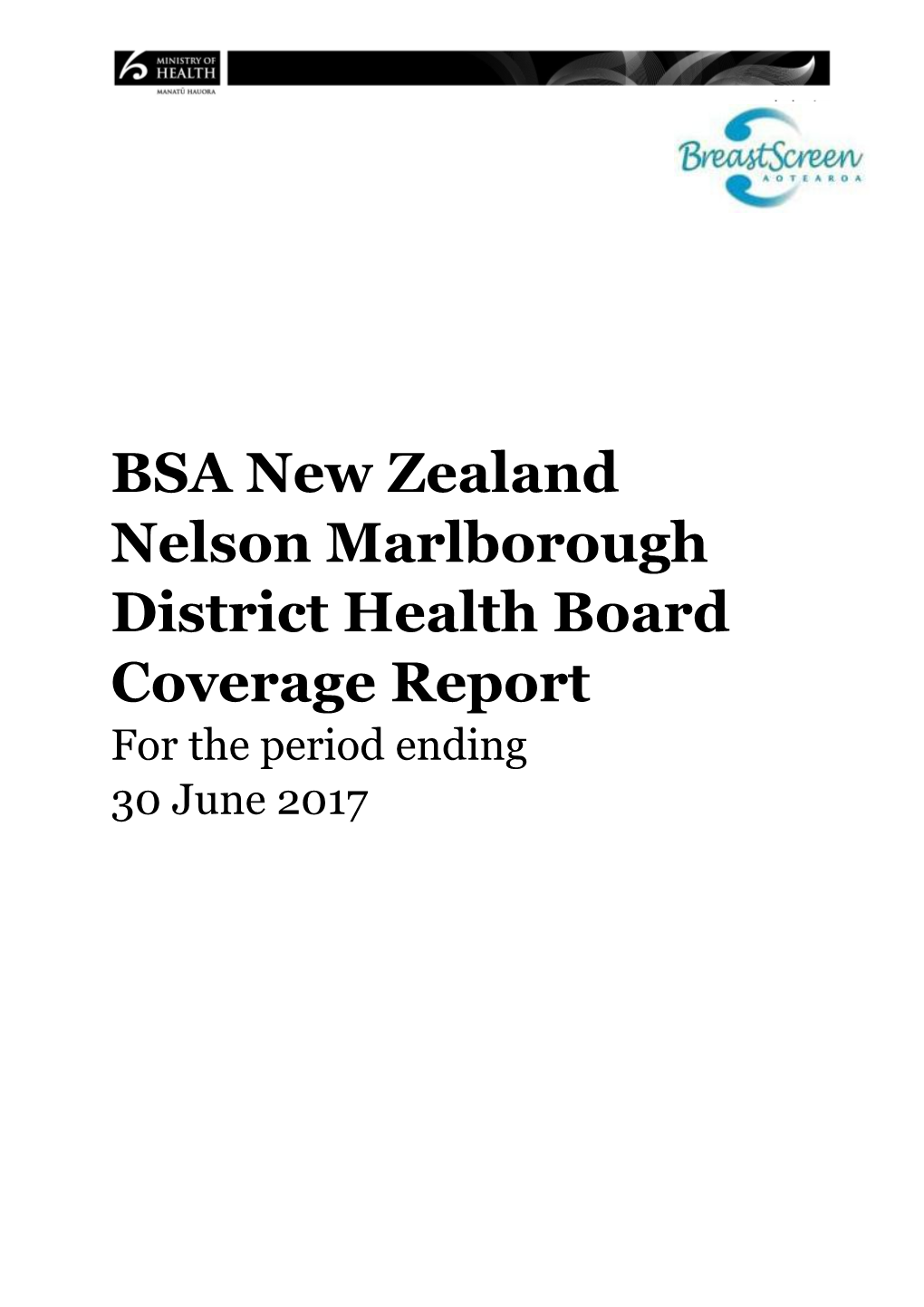 Bsanew Zealand Nelson Marlborough District Health Board Coverage Report