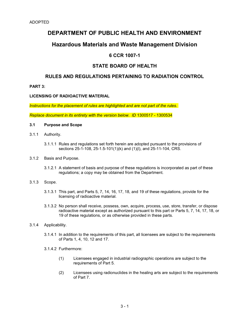 Department of Public Health and Environment s5