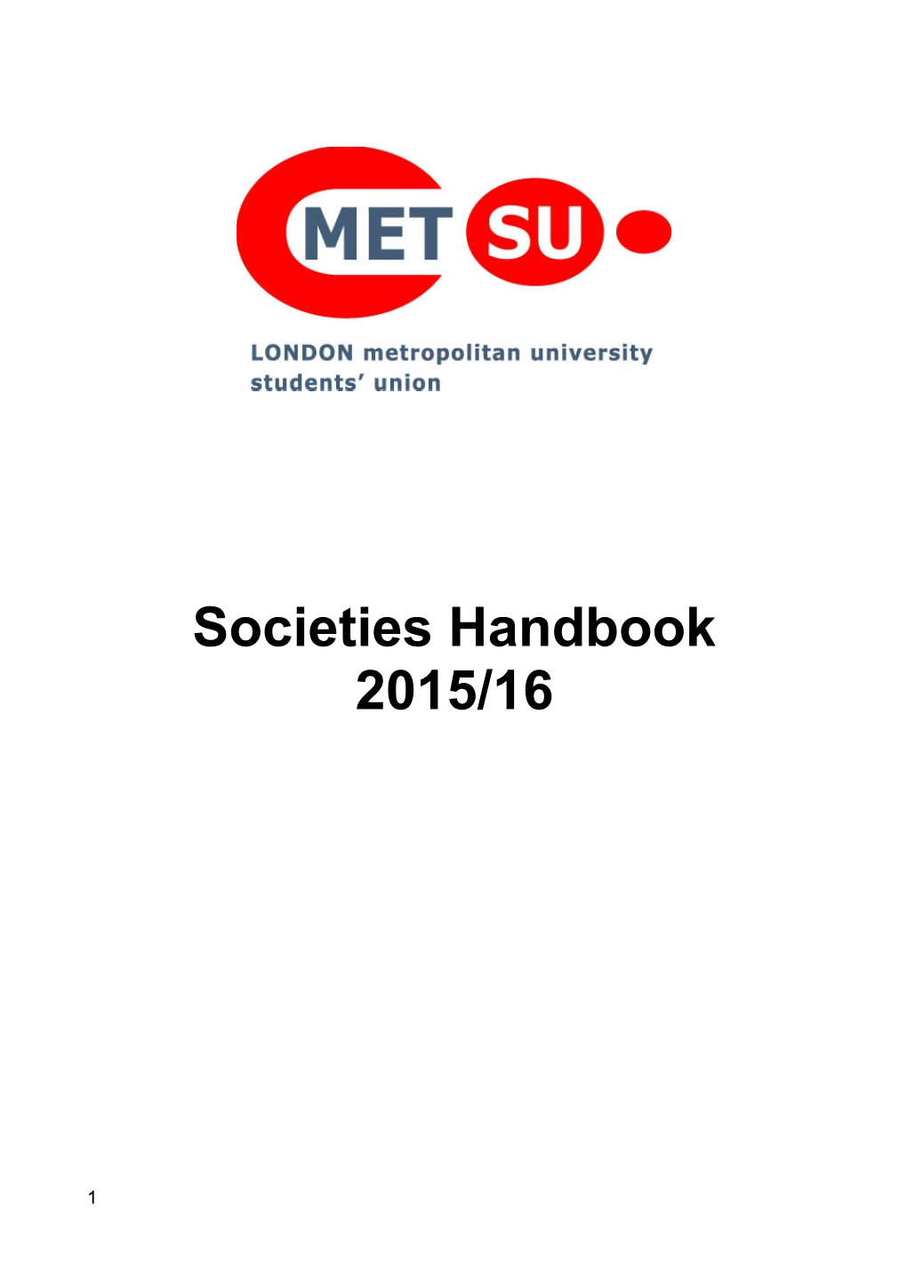 Clubs and Societies Handbook