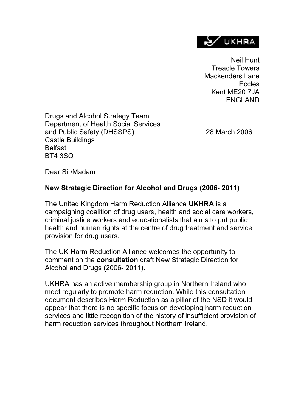 Drugs and Alcohol Strategy Team