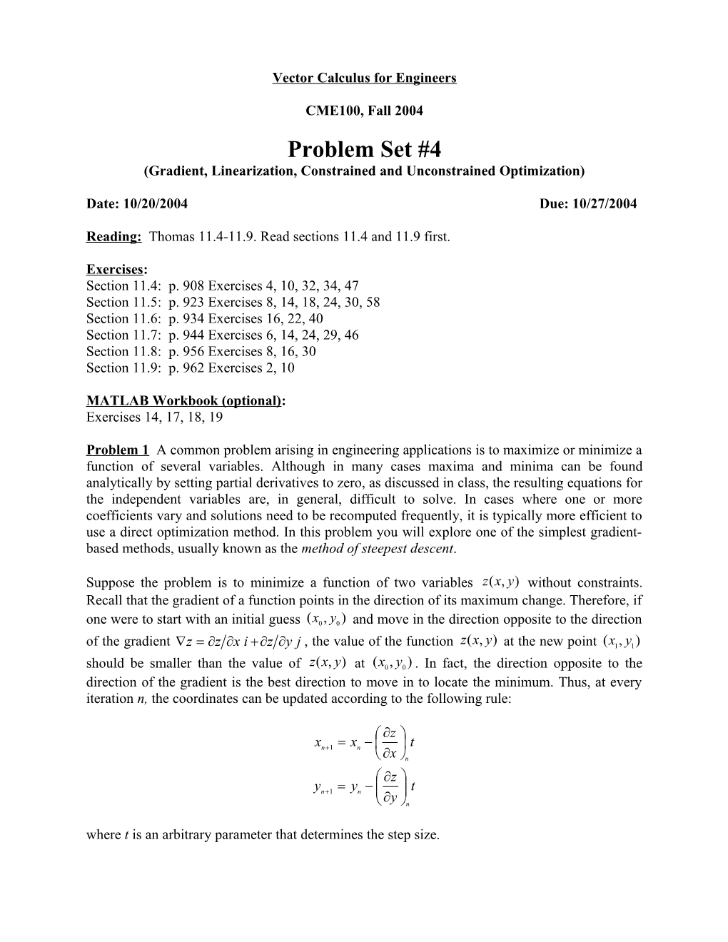 Vector Calculus for Engineers