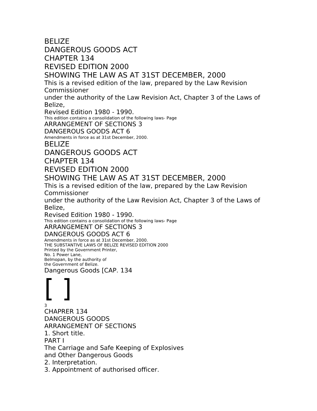 This Is a Revised Edition of the Law, Prepared by the Law Revision Commissioner