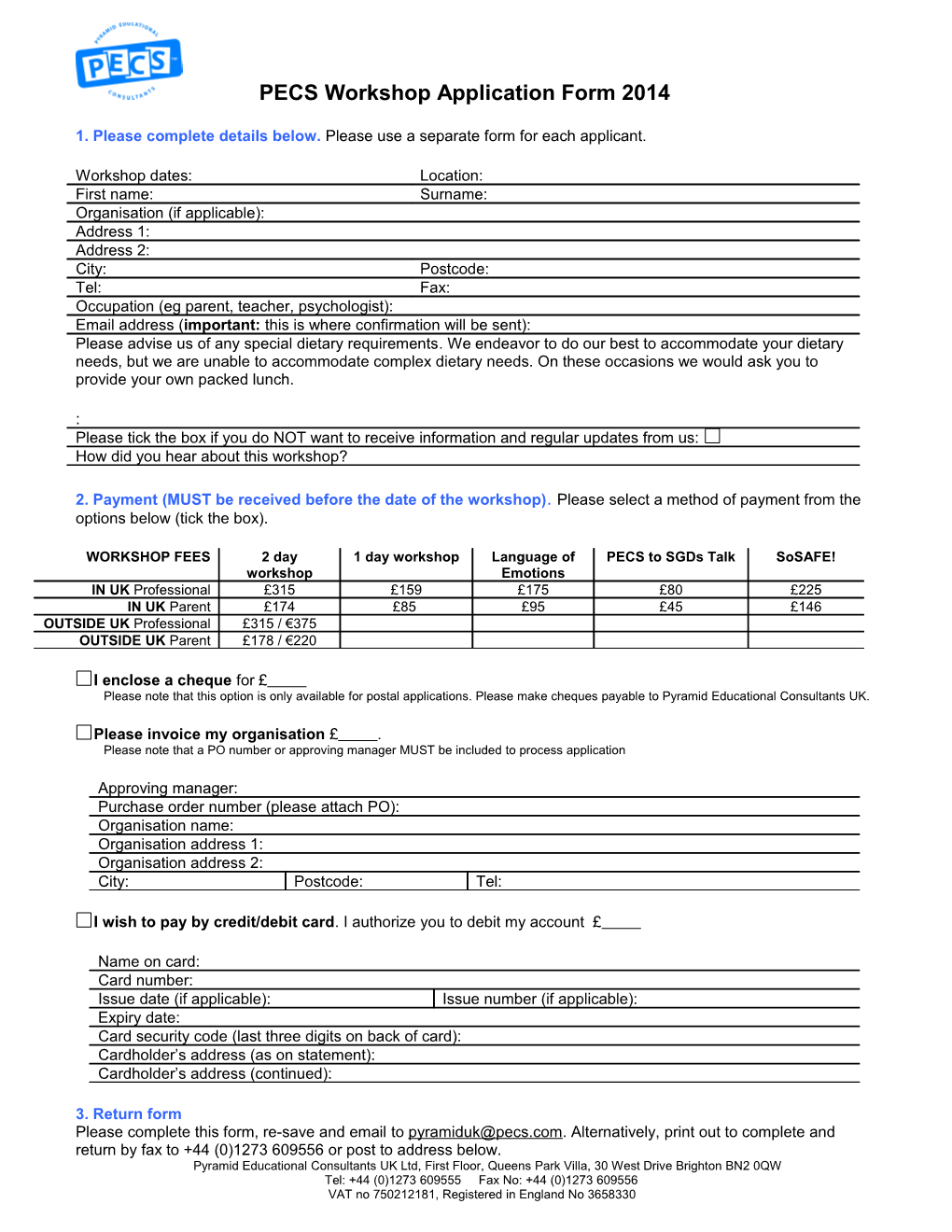 Pyramid Educational Consultants UK Ltd