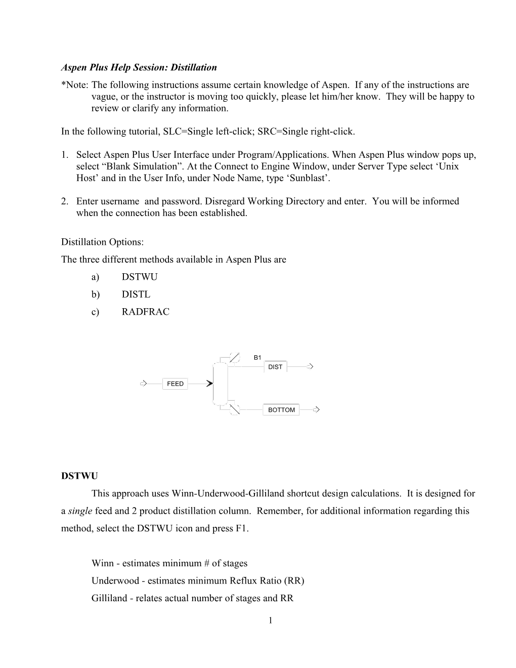 Max Help Session: Distillation