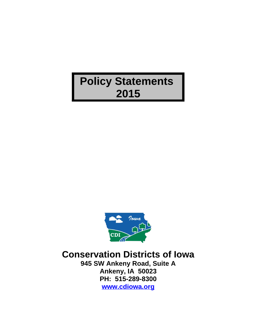 Association Policy Statements