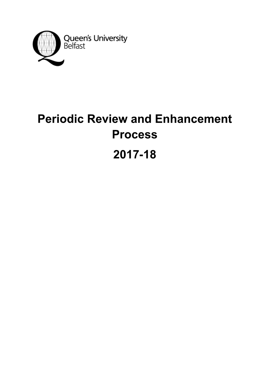 Periodic Review and Enhancement Process