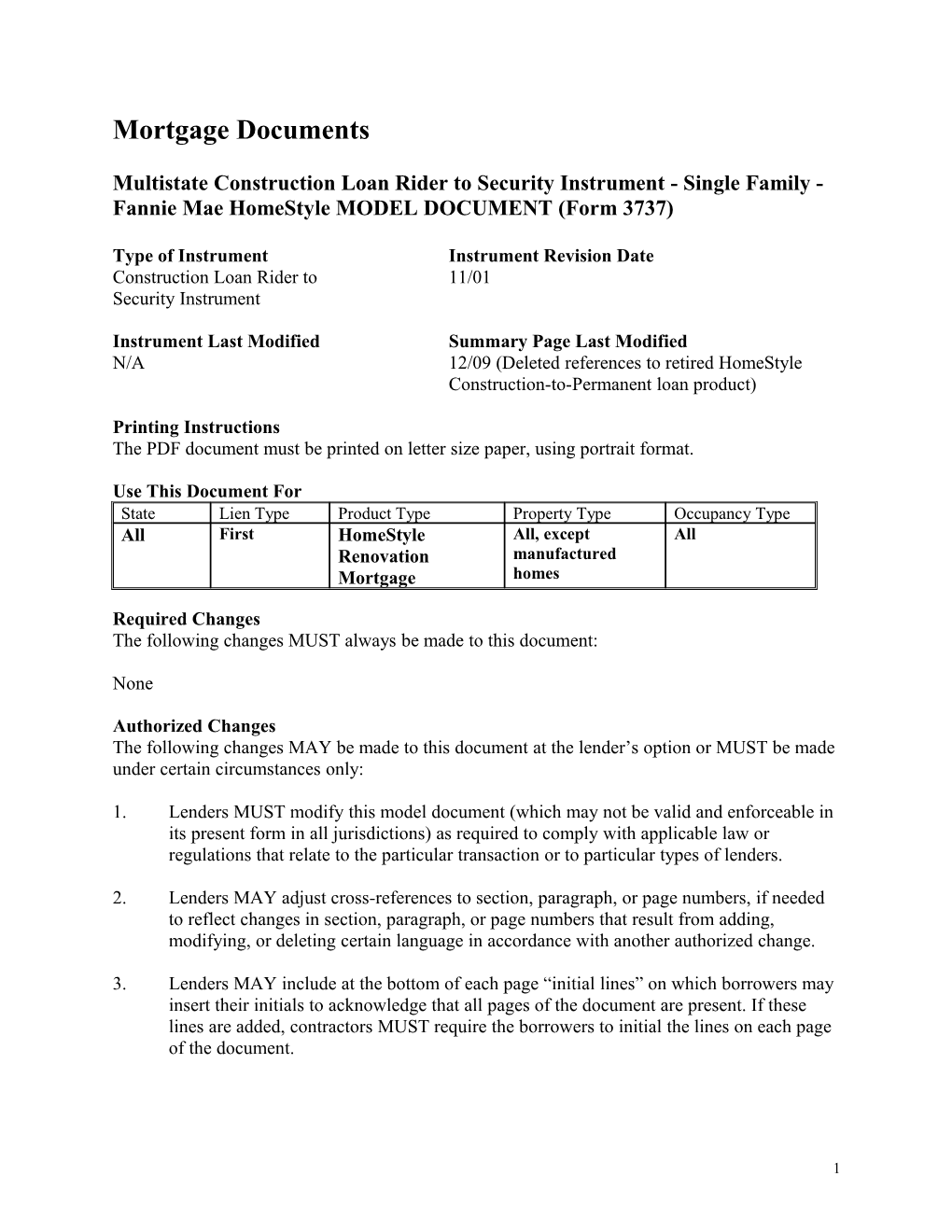 Summary: Multistate Riders and Addenda