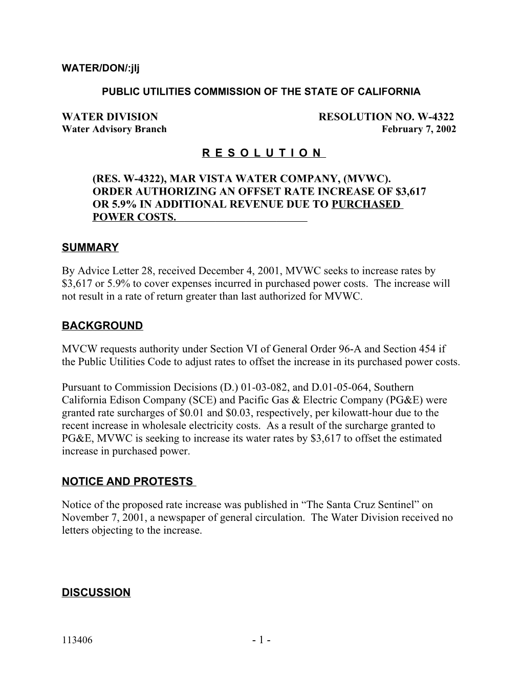 Public Utilities Commission of the State of California s86