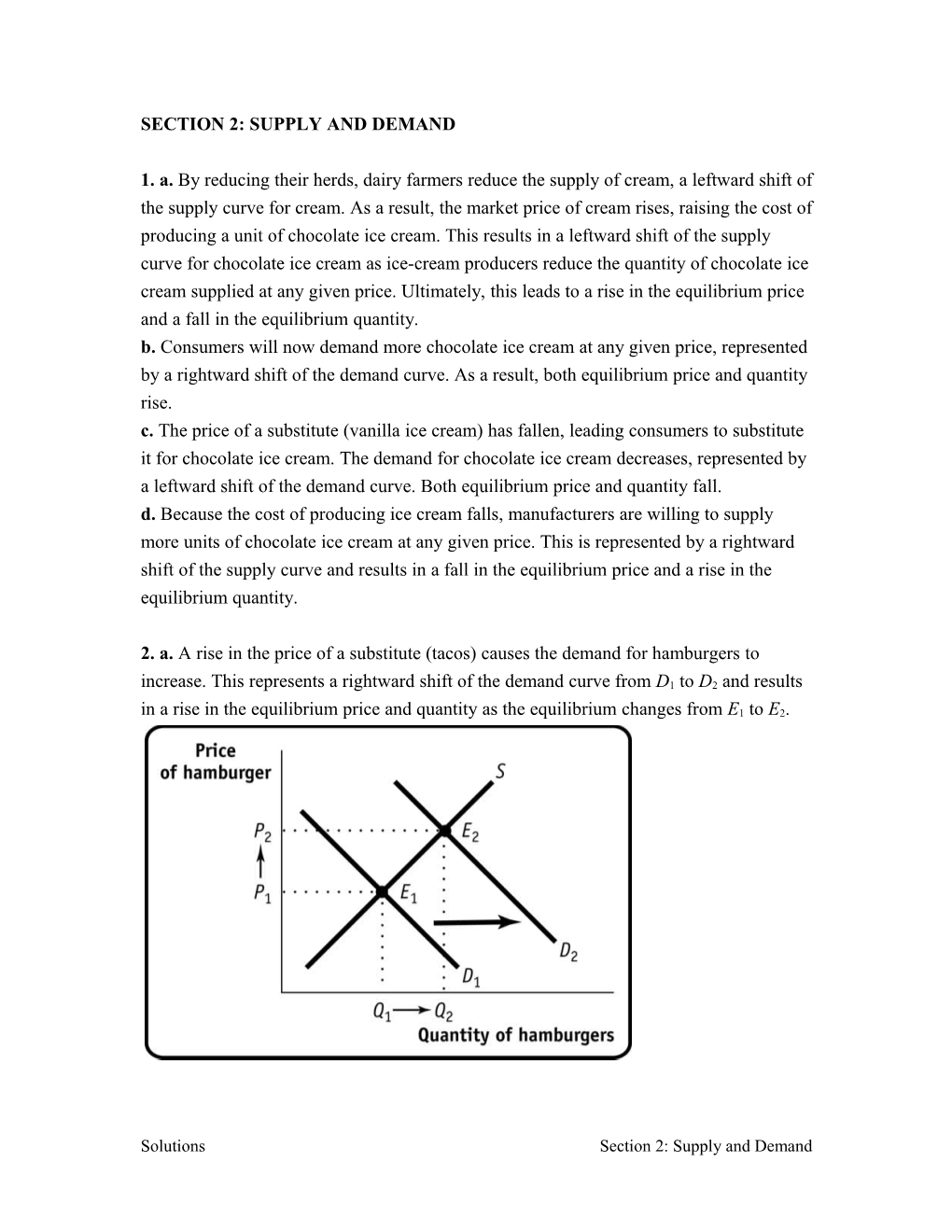 AP Krugman Section 2 Problem Solutions